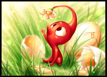 Red Pikmin - Magic Yolk by WalkingMelonsAAA