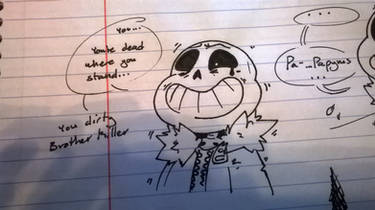 You dirty Sans Doodler