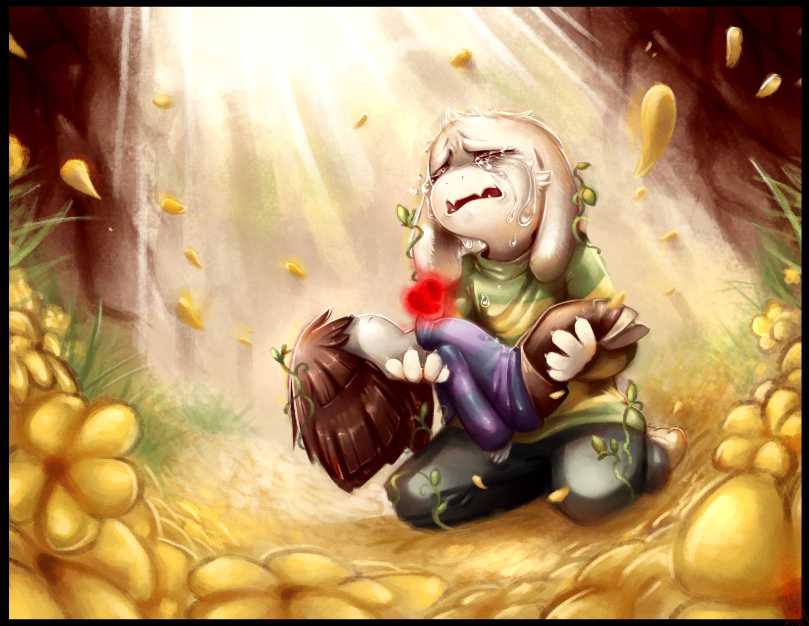 Error Asriel I Couldn't Save them - Undertale Asriel by WalkingMelonsAAA on DeviantArt