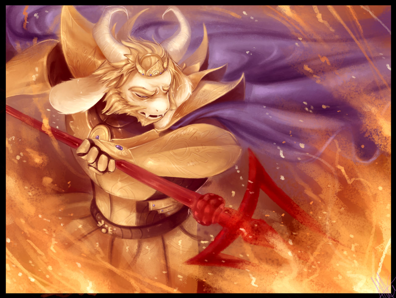 Asgore! by WalkingMelonsAAA