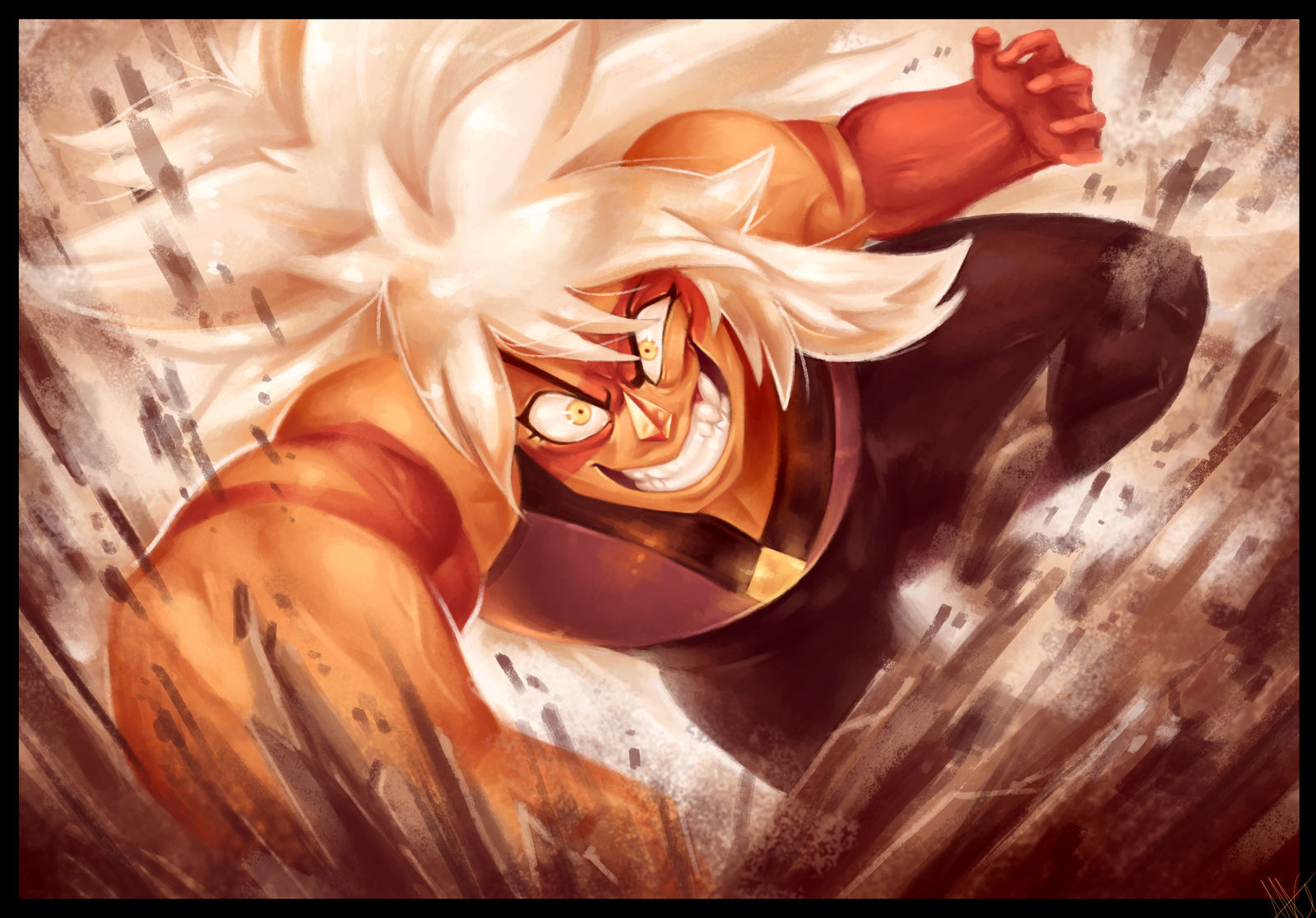 Jasper! THE BIG BUFF CHEETO PUFF MUAHAHAHA by WalkingMelonsAAA
