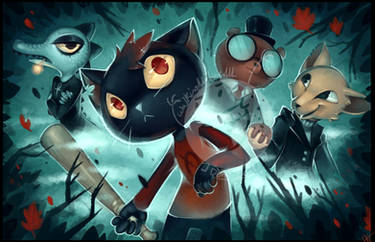 DA night in the woods