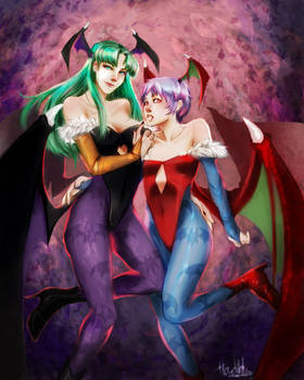 Morrigan and Lilith