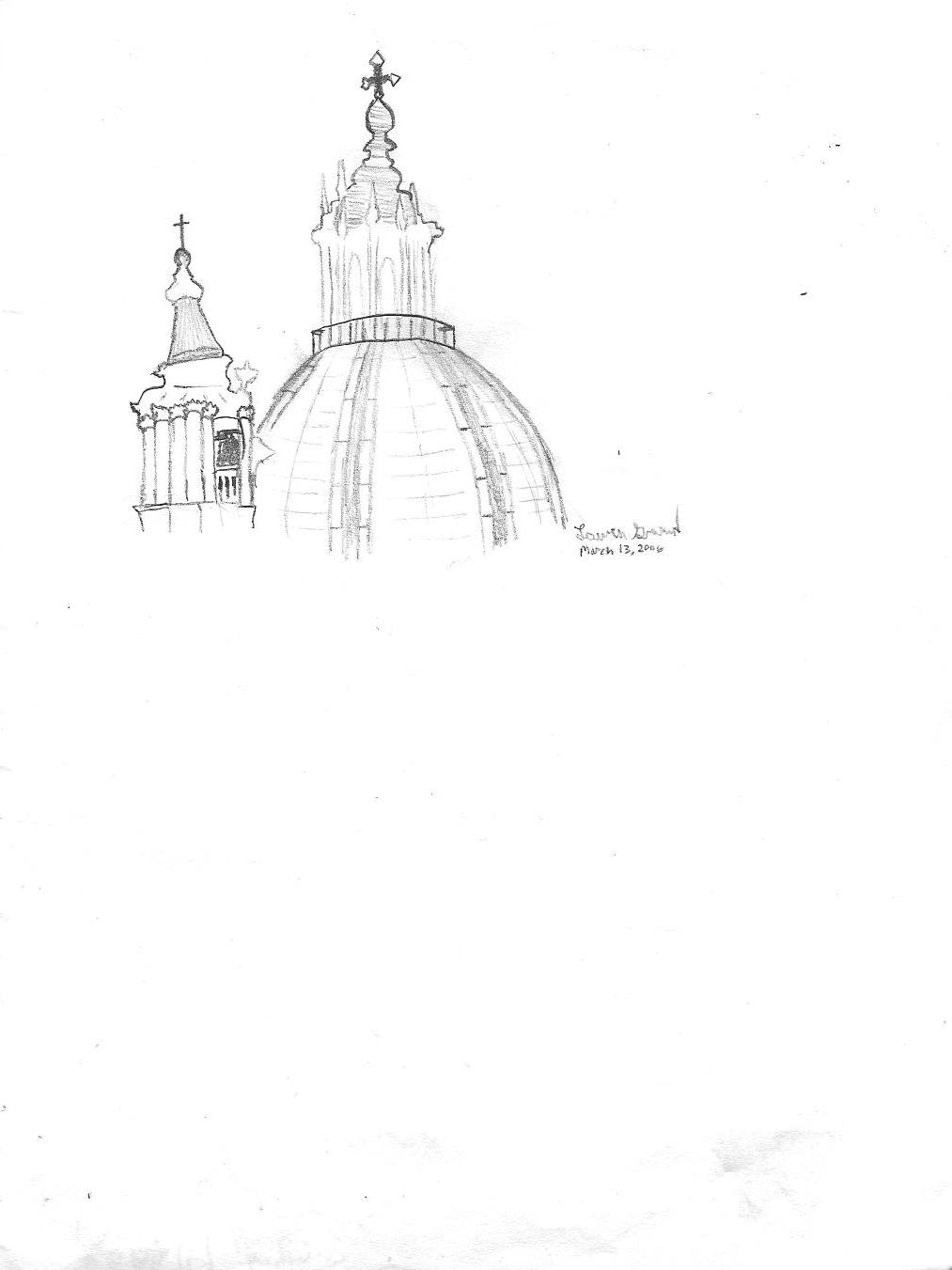 Italy Sketches -Pg 6- Scenery