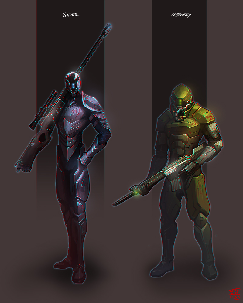 Post Apocalyptic Squad - Quick Concepts 01