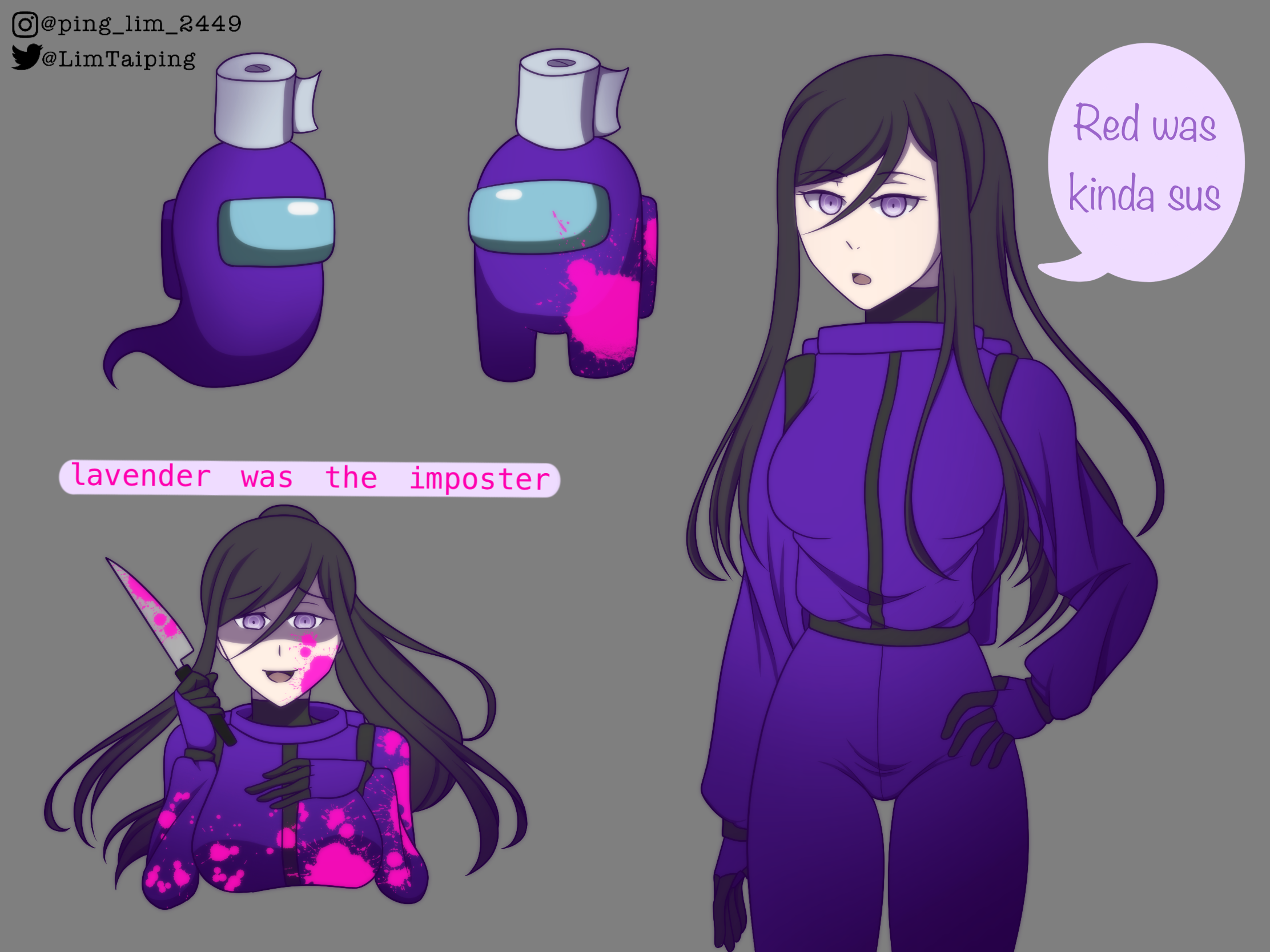 Samsung Girl, Danganronpa style by vinkelitz on DeviantArt