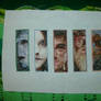 Harry Potter Bookmarks  Backsides unfinished