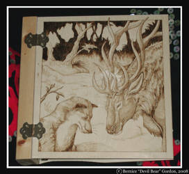 Binder Commission- Elk and Fox