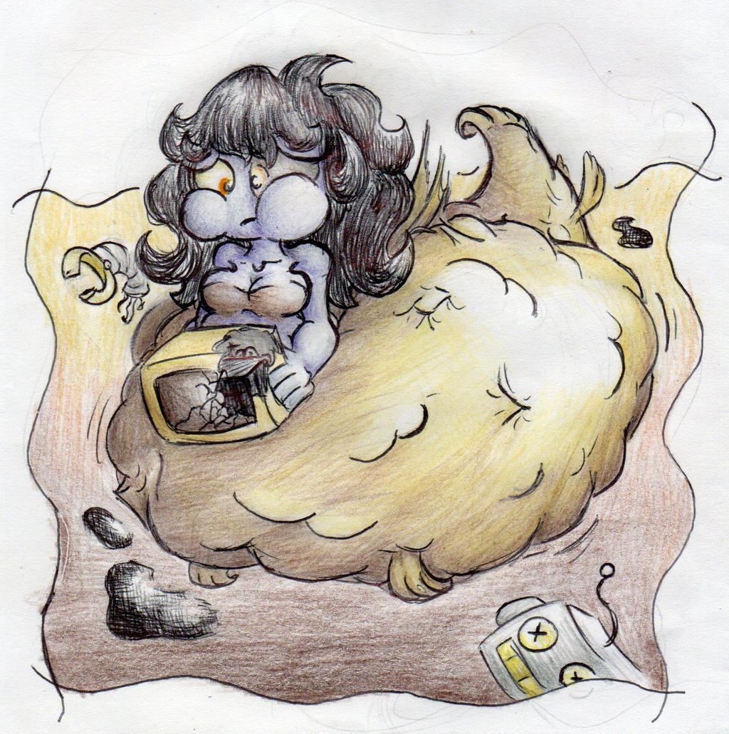 Trash mermaid by shar0makai on DeviantArt