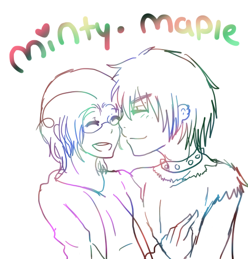 MintyMaple- 3P!Arthurx Matthew