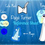 Page Turner Reference Sheet