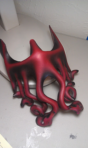 Octo half mask, custom colors by ParkersandQuinn on DeviantArt