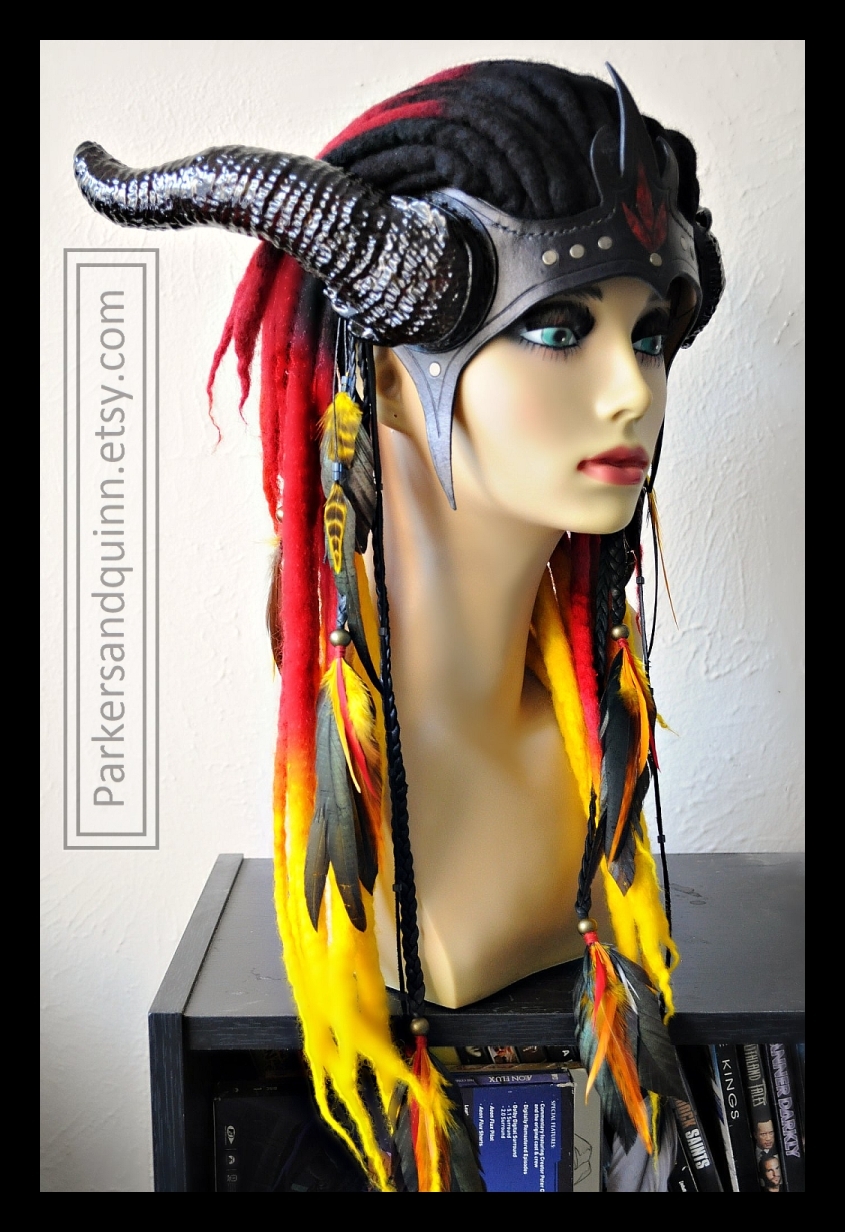 Fire Headdress Complete