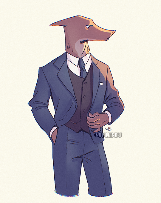 Dapper Pupper by Natello on DeviantArt