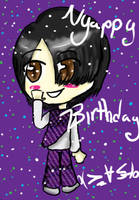 Teruki birthday chibi