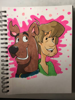 Scooby and Shaggy (Re-draw)