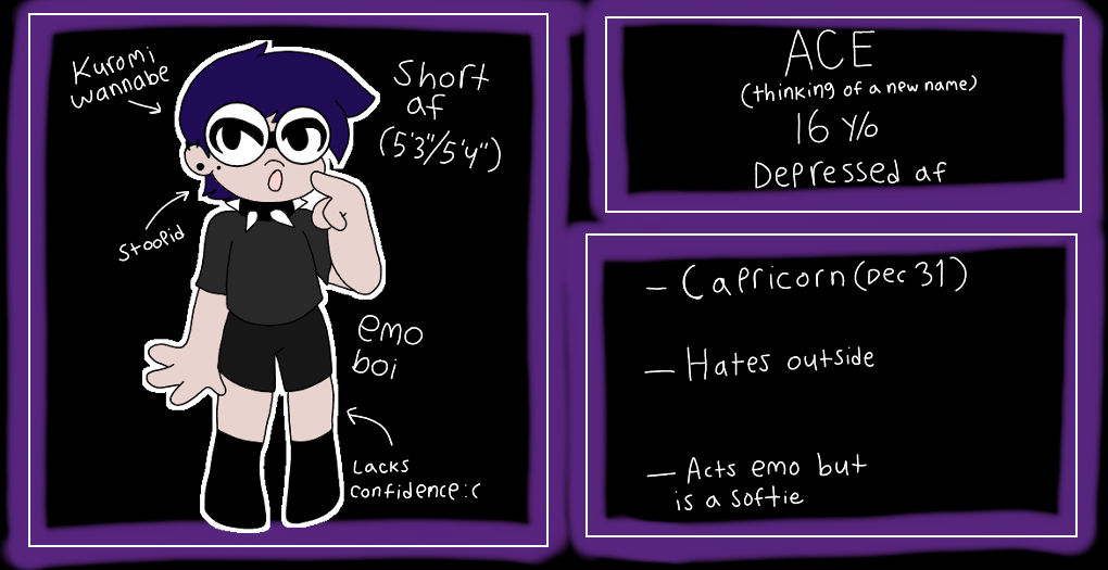 ACE ref sheet by CANDYCOR3 on DeviantArt