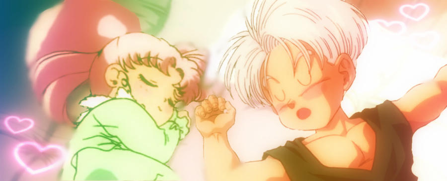 Trunks And Rini Rini and trunks by retrochick80 on DeviantArt