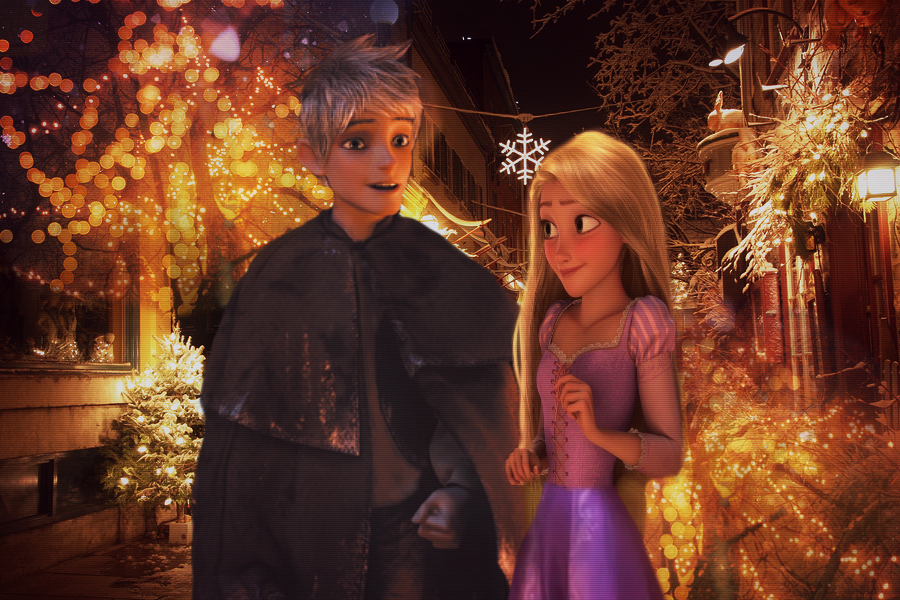 Jack frost and Rapunzel