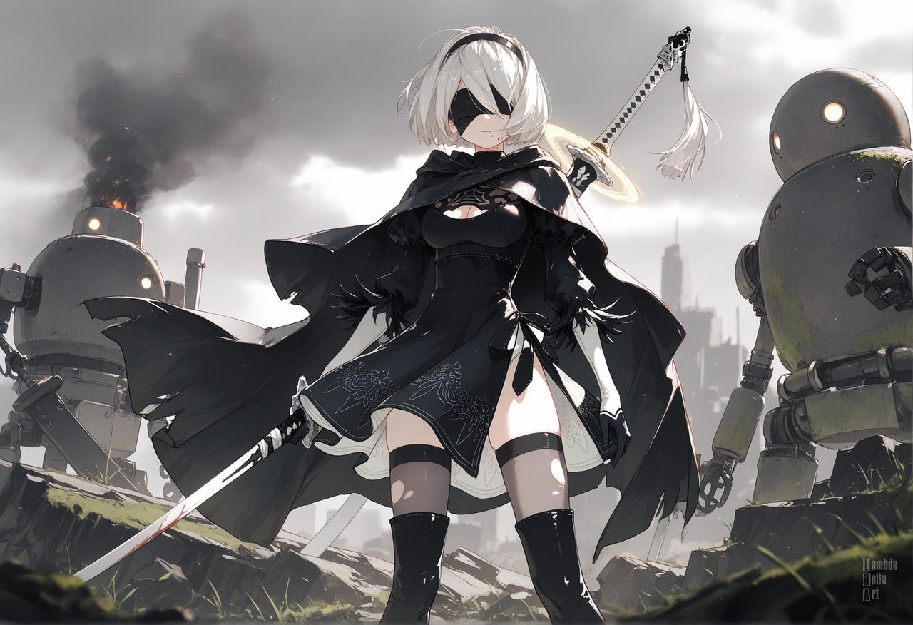 2b - 63 by LambdaDeltaArt on DeviantArt