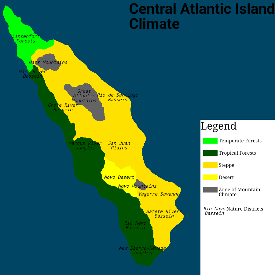 Climate Map Deviantart Central Atlantic Island Climate by MrBuster2005 on DeviantArt