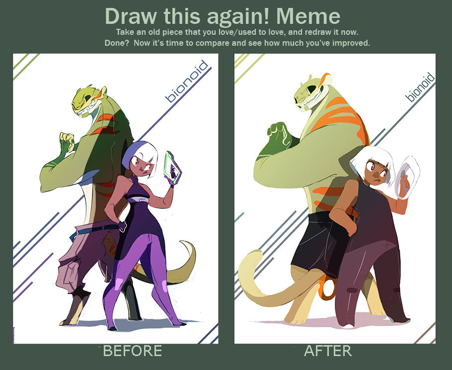 Bionoid DRAW THIS AGAIN: Bionoid Adventure! by Dream-Piper on DeviantArt