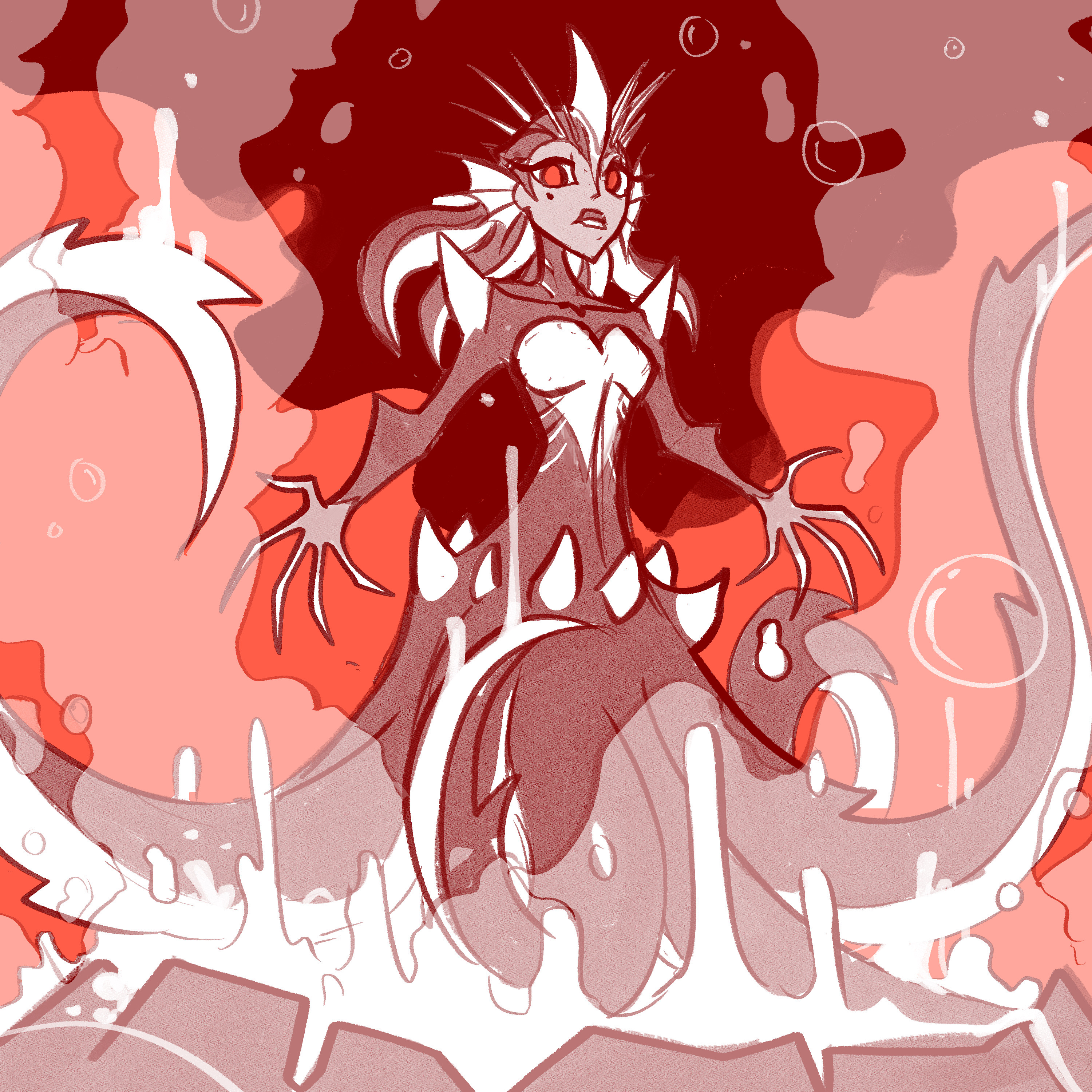 Mermay: Glow the Volcano Witch