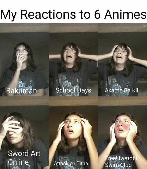Anime Reaction Meme by MoffAnimeTeeny on DeviantArt