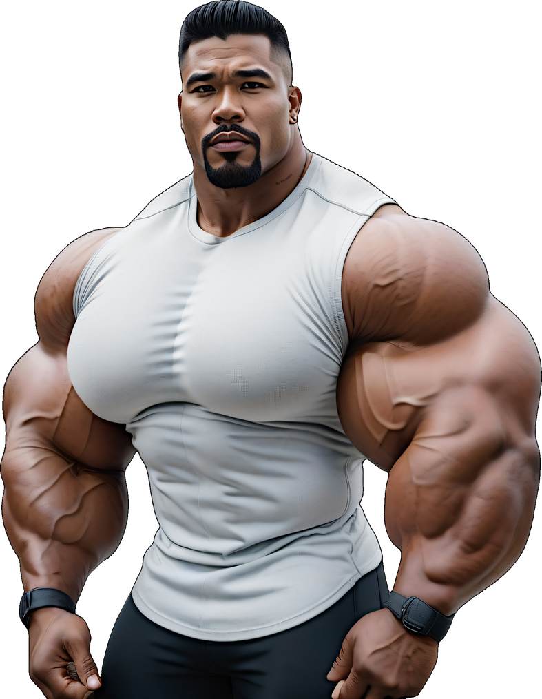 Big Beautiful Muscle Men (Kwabena) by xxlmaes on DeviantArt