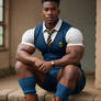 Beautiful Muscle Teen Man (Ayele)