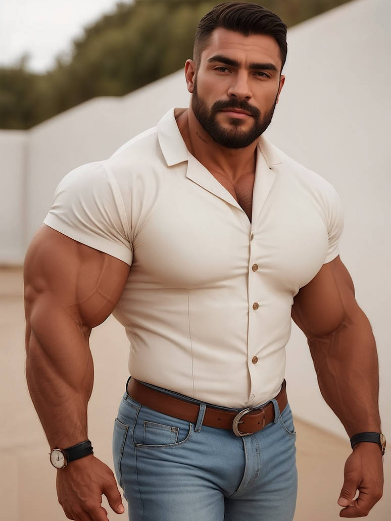 Big Beautiful Muscle Man (Rearden) by xxlmaes on DeviantArt
