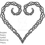 Celtic Knot Heart Symbol (Kingdom Hearts)