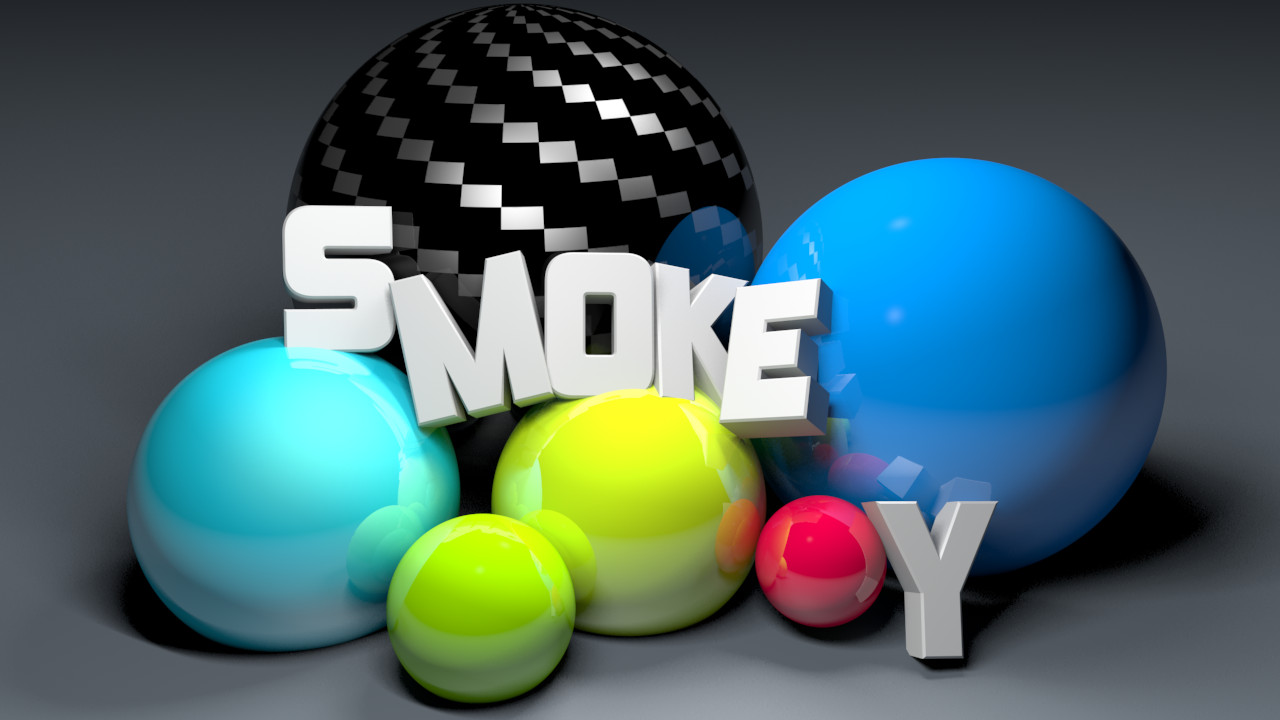 Cinema 4D - colour SMOKEY