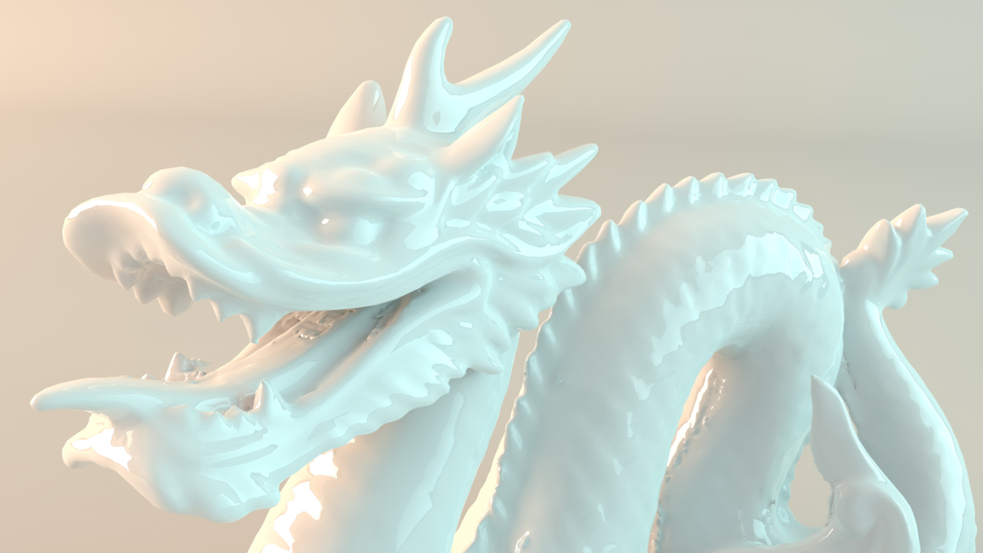 Cinema 4D -- Dragon