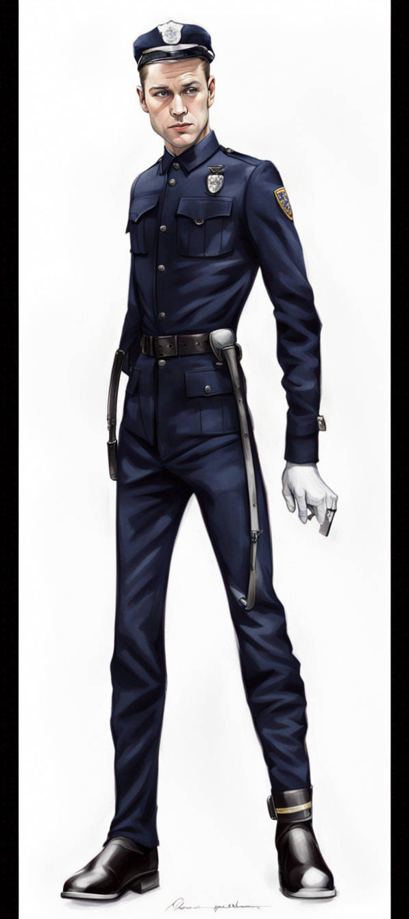 Police officer uniform S1 by zSpirall on DeviantArt