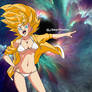 Caulifla Dragon Ball Super Bikini (super saiyan)