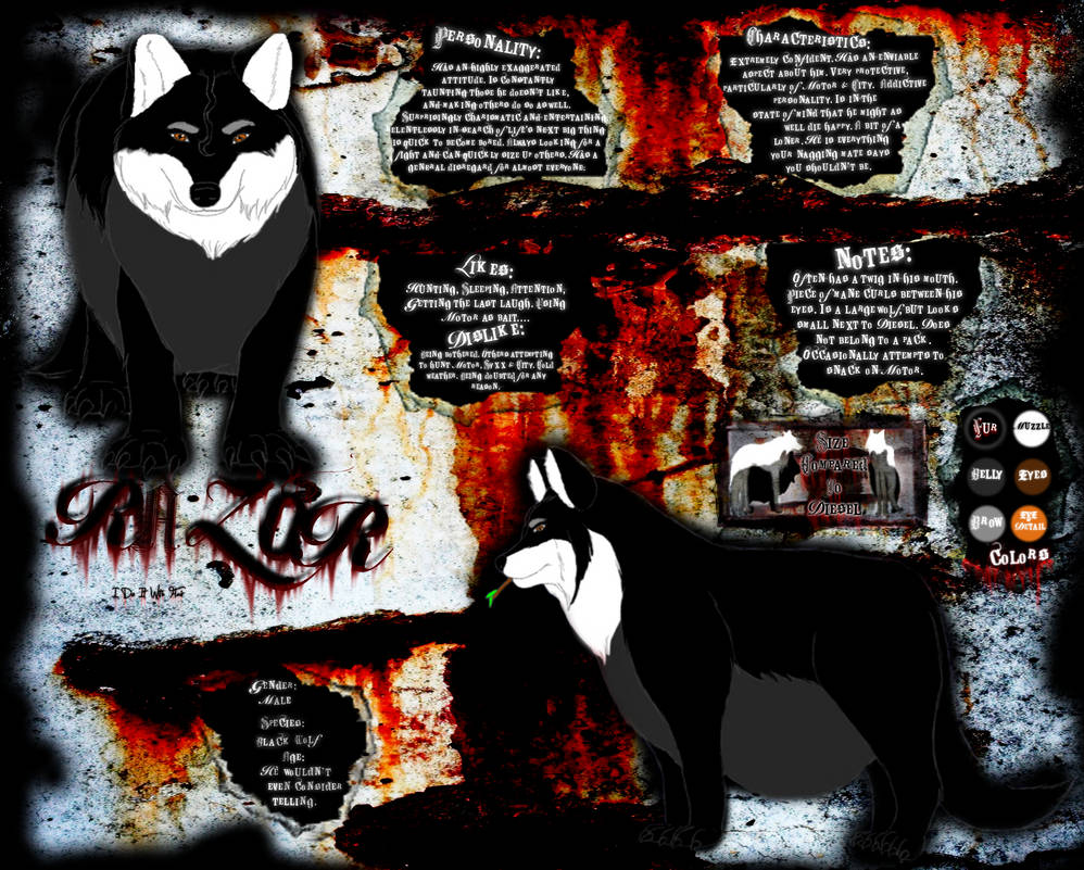 Razor Reference Sheet by idoitwithflair on DeviantArt