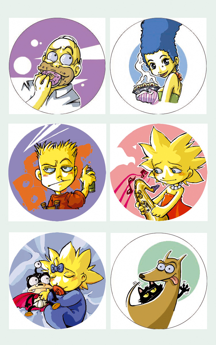 Simpson family chapas