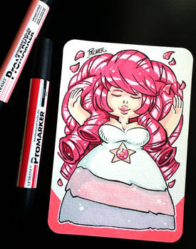 Steven Universe Rose Quartz Postcard