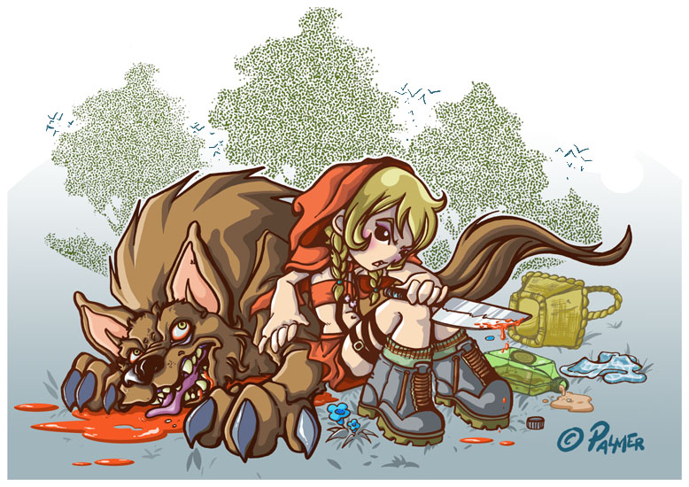 Red blood hood by lpspalmer
