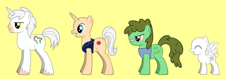 Regular Show Mlp Deviantart MLP - Regular Show characters 2 by s233220 on DeviantArt