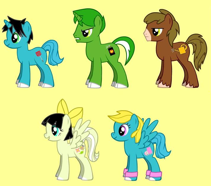 MLP - Oggy and his best pals