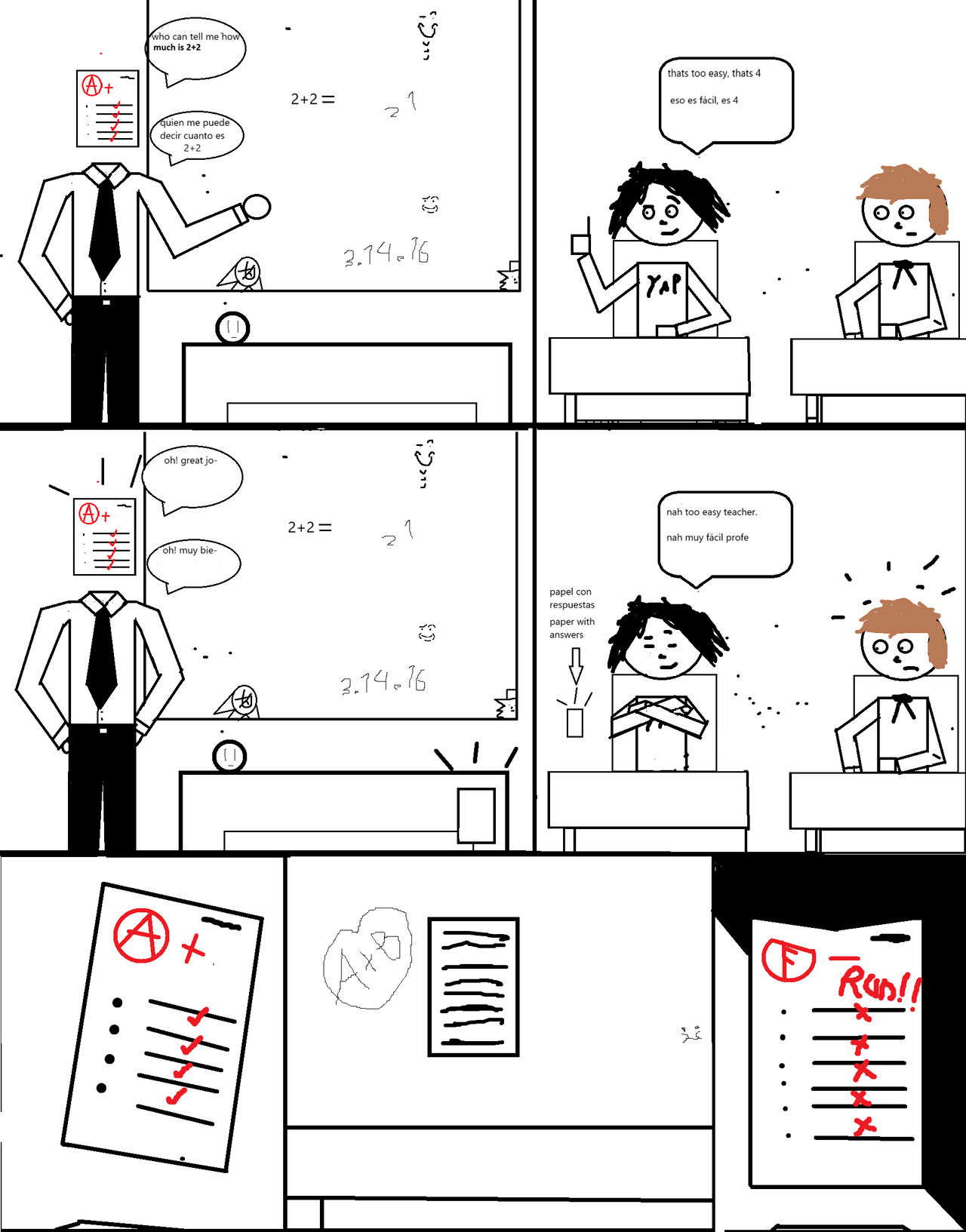 Comic Professor Lessons an a comic i made about sr professor by dampstok15 on DeviantArt