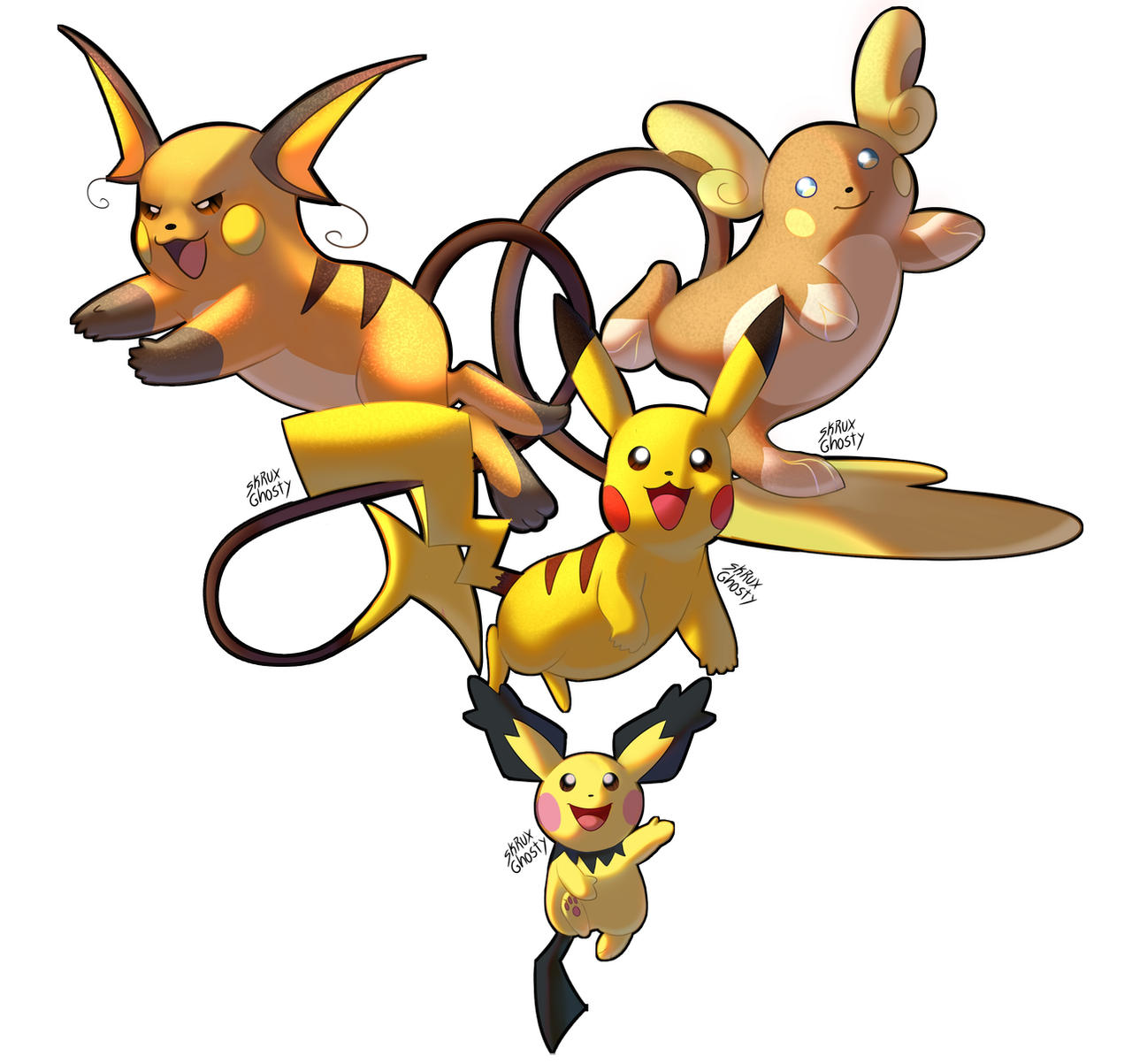 Pichu Grumpy the evolution of pichu by Skruxghosty on DeviantArt