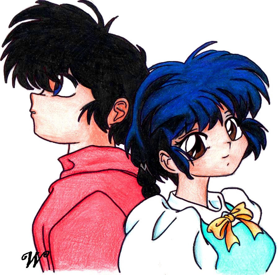 Akane Drawing Ranma Ranma y Akane by WendyNaryami on DeviantArt