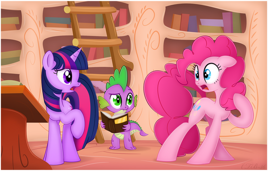 You're jealous Pinkie.