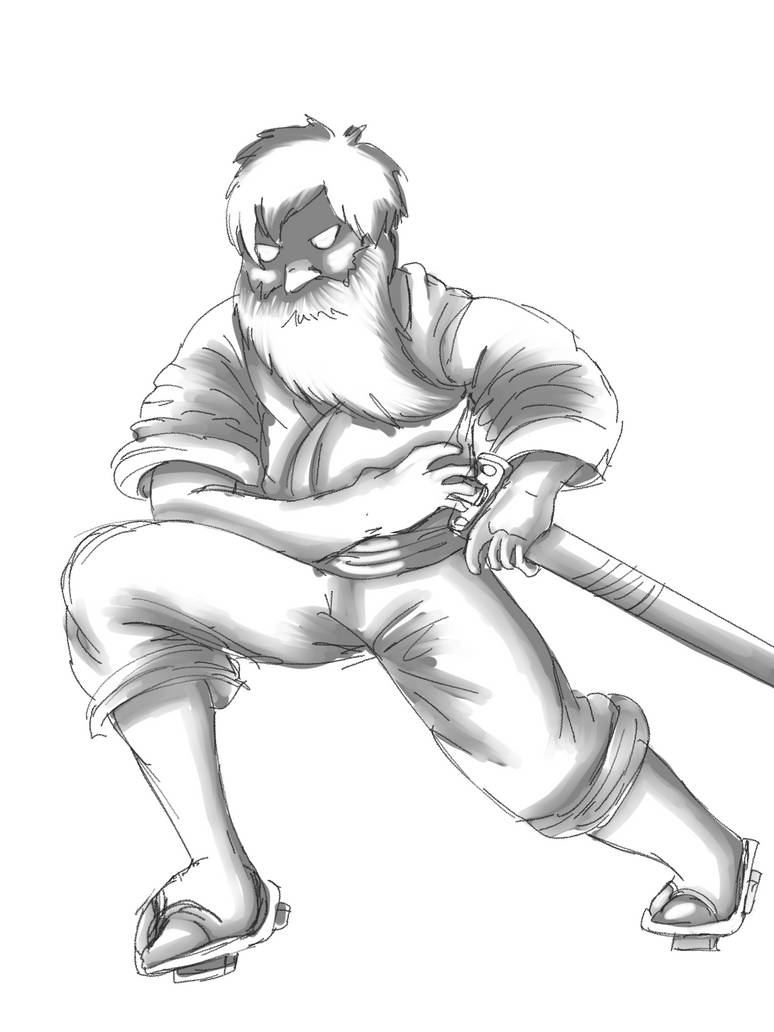 Bearded Samurai Bearded samurai by Gorivian on DeviantArt