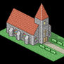 pixel church