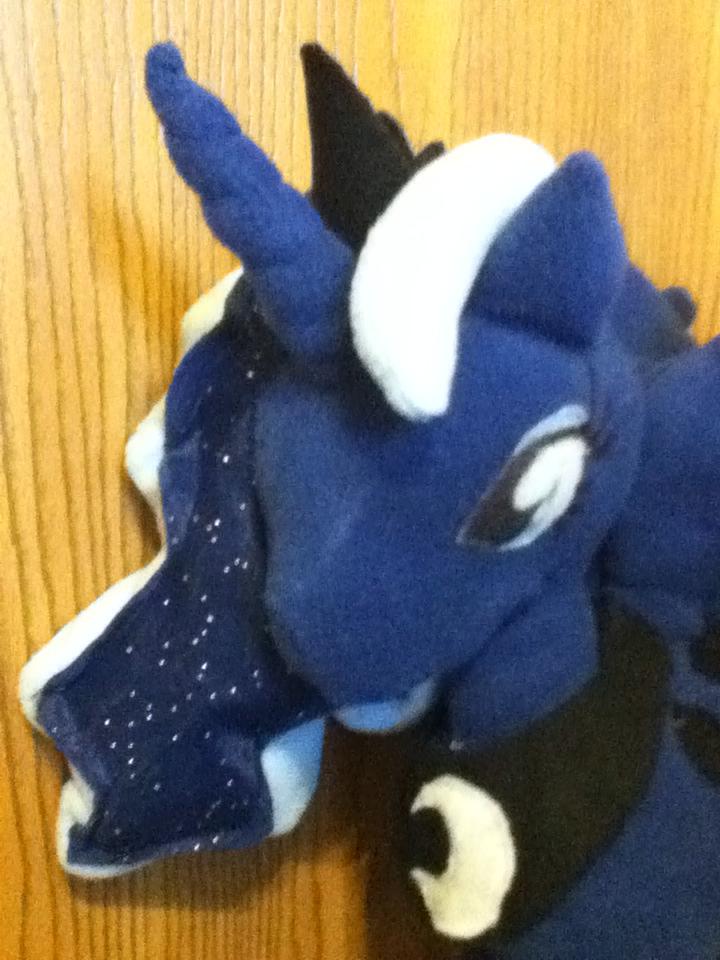 Princess Luna Plush- Head View