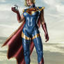 Supergirl by artist Raffaele Marinetti